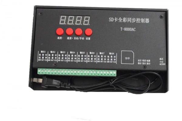 Контролер T8000AC (водонепроникний/SD-CARD)